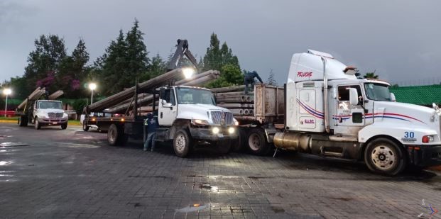 Postes de concreto reforzado